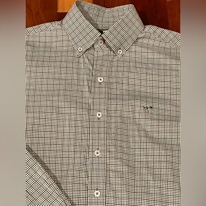 Southern Point Co Mens Shirt Size Small Green Brown Well Dressed Man Retail $115